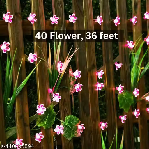 Flower Shape Led Light - Diwali String Light Series for Home Garden Decoration Diwali